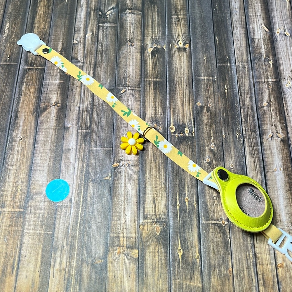 5for$10 Adjustable Cat Collar Floral Daisy Cloth
Collar AirTag Yellow Collar